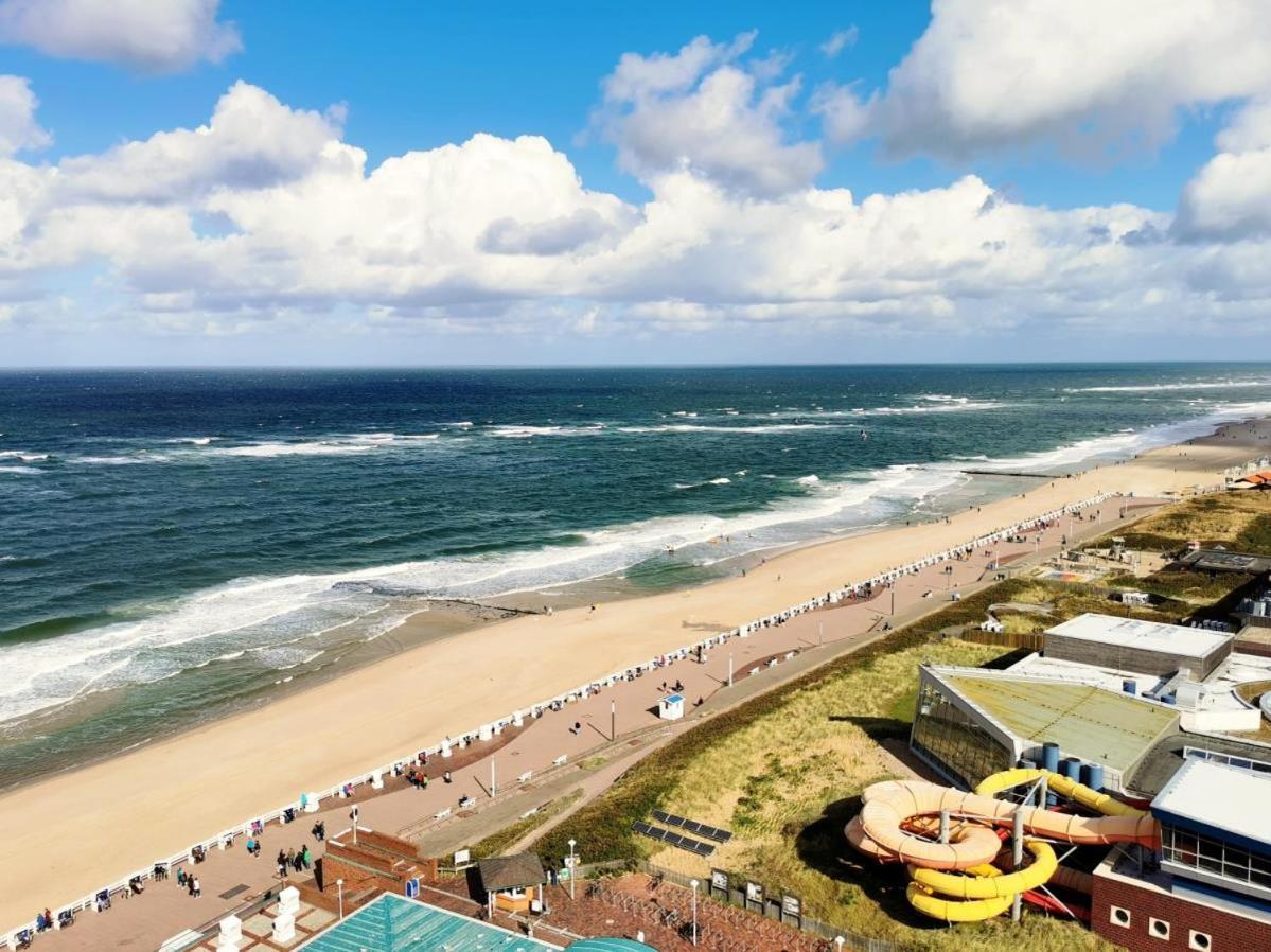 Haus Metropol App 327 mit Meerblick und Cityblick 3 Balkone Westerland Exterior foto