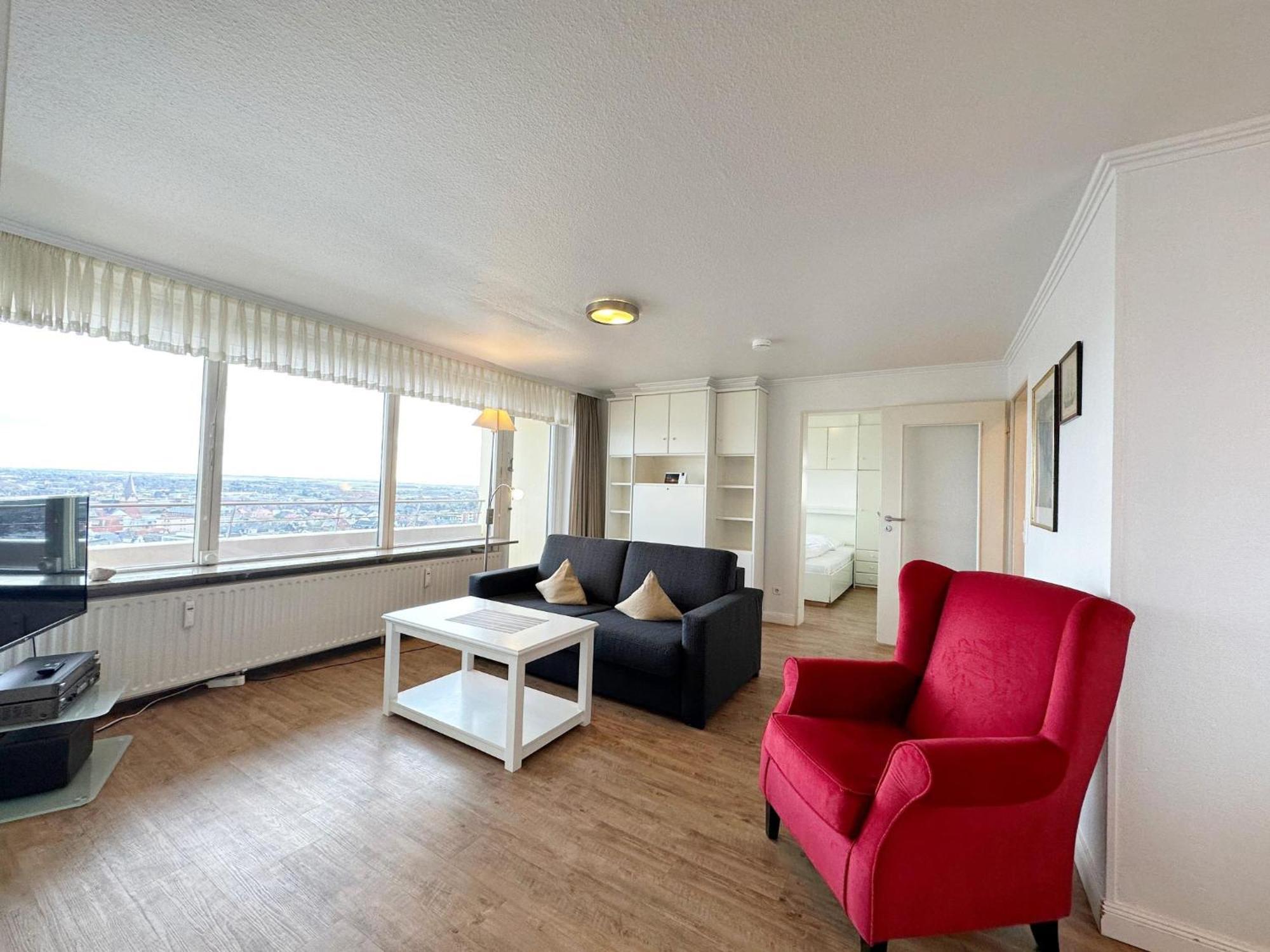 Haus Metropol App 327 mit Meerblick und Cityblick 3 Balkone Westerland Exterior foto